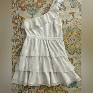 Showpo one-shoulder white dress